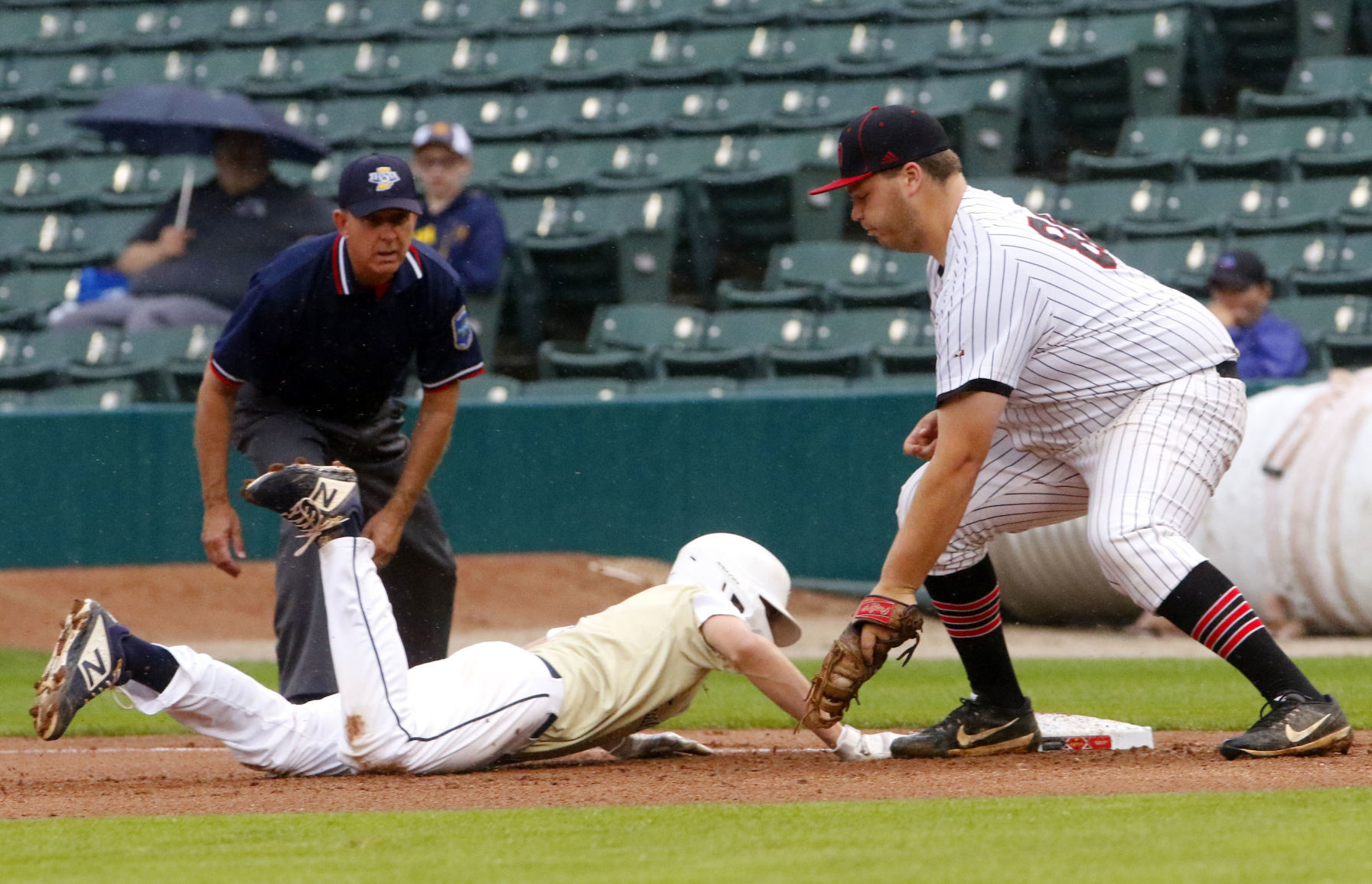 Class A baseball championship: Washington Township vs. University